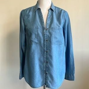 Old Navy denim blouse size M